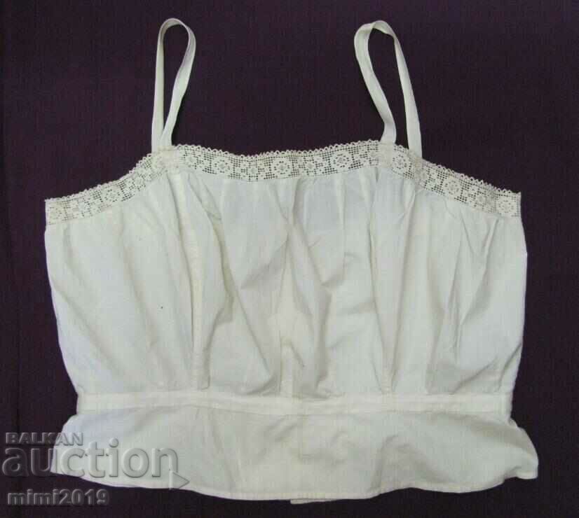 Auction 19th century 2pcs. Women's Bustiers Auction 19th century 2pcs. Women's Bustiers