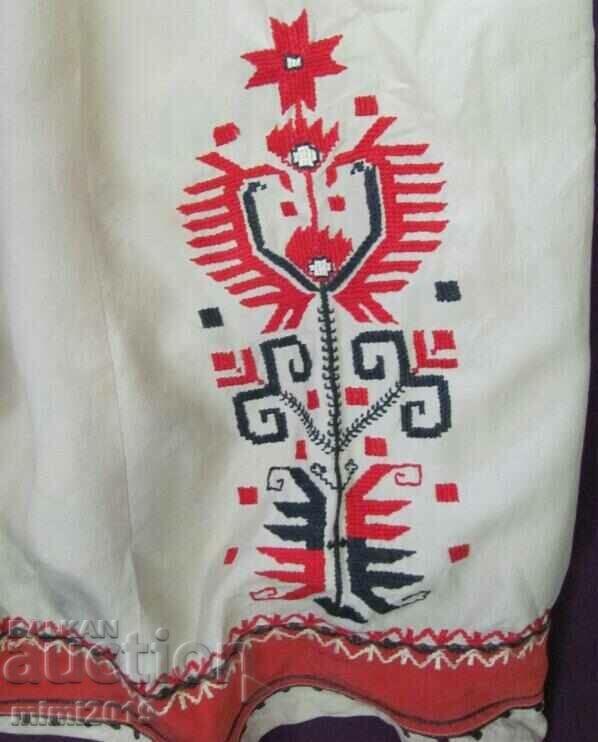 19th century Folk Art Women's Dress natural silk - 6 19th century Folk Art Women's Dress natural silk - 6