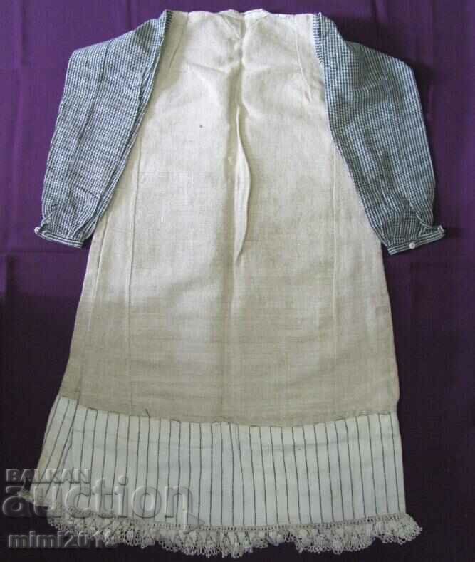 19th century Folk Art Linen Shirt - 7 19th century Folk Art Linen Shirt - 7