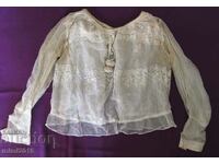 19th Century Victorian Style Lace Women's Shirt