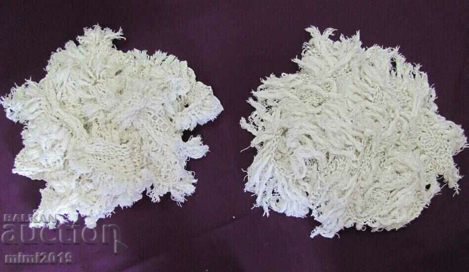 19th century 2 pcs. Handmade Lace - 7 19th century 2 pcs. Handmade Lace - 7