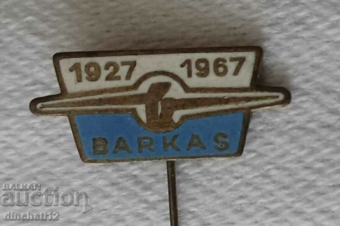 Sign. Van Barkas 1927-1967. Auto Moto