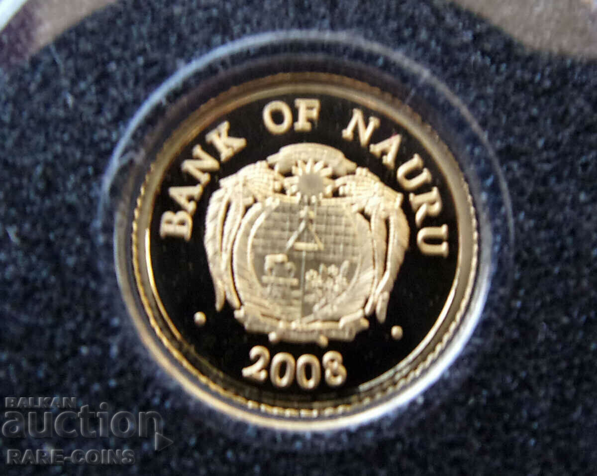 Nauru 5 Dolari 2008 Aur UNC Foarte Rar Original cu preț € 69.02 | 134.99 BGN