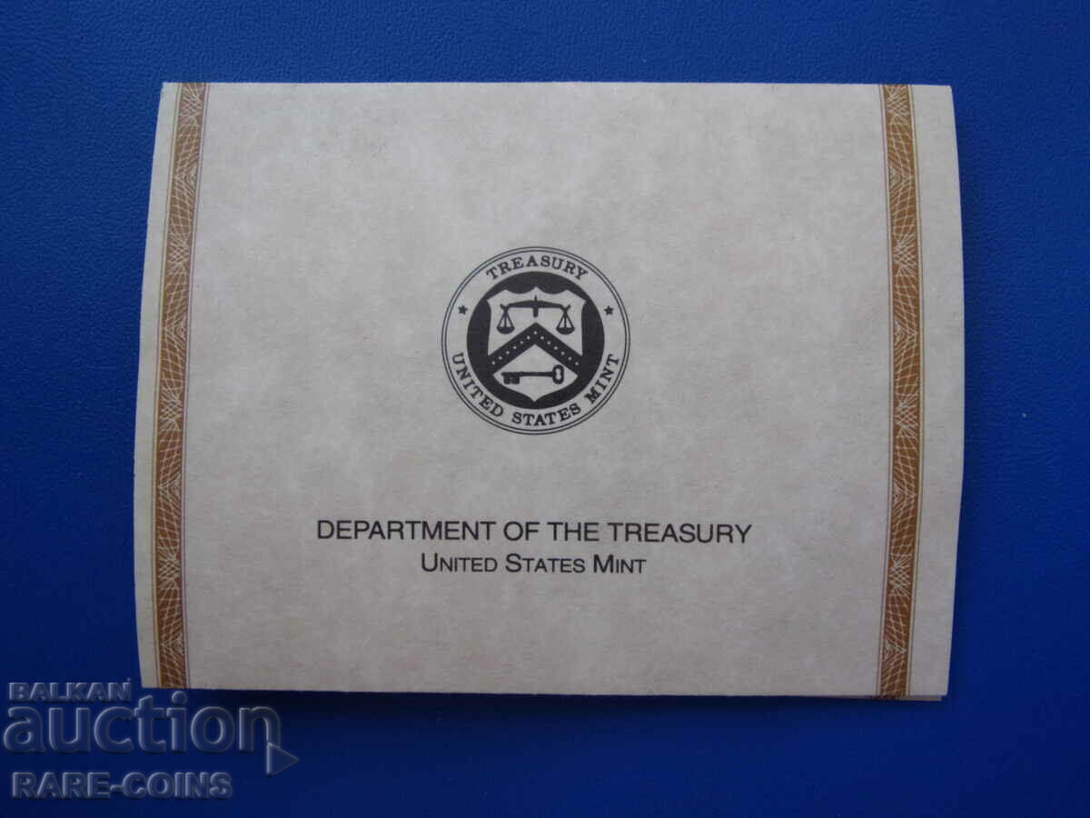 Statele Unite ale Americii 1 dolar 1992 D UNC Rare Original - 5