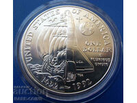 United States 1 Dollar 1992 D UNC Rare Original