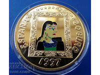 Spain 20 Euro 1997 UNC PROOF Rare