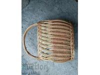 Old wicker basket