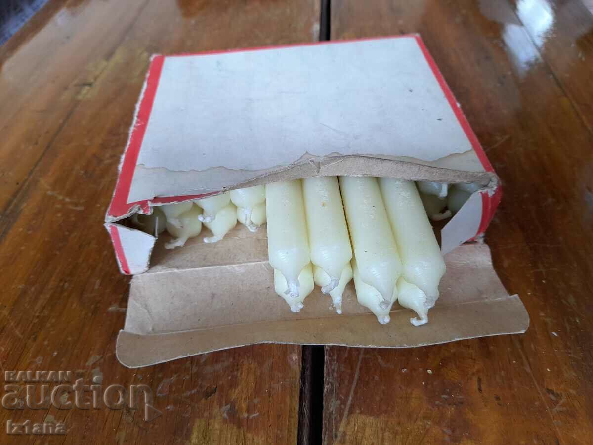 Old Christmas candles, Christmas candles with price 30.00 BGN | € 15.34