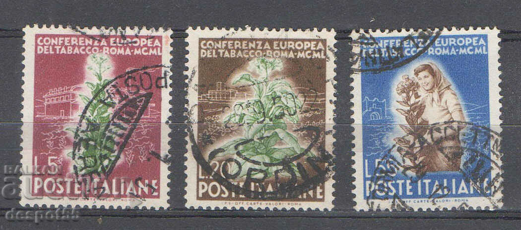 1950. Republica Italiană. Conferința Europeană a Tutunului.