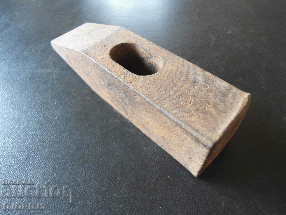 Old hammer, 0.850 kg, markings - 5
