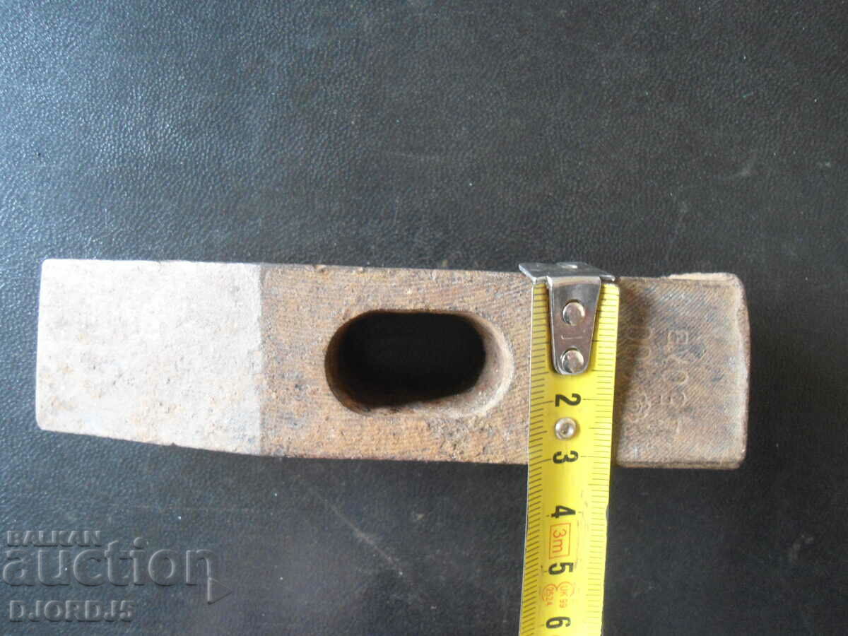 Old hammer, 0.850 kg, markings - 6