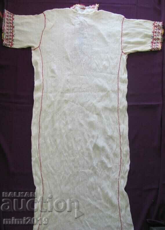 19th Century Women's Shirt Hand Embroidery Kenar - 7 19th Century Women's Shirt Hand Embroidery Kenar - 7