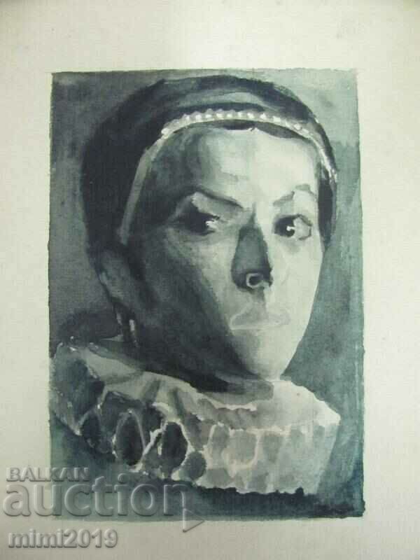 Old Painting Watercolor with price 75.00 BGN | € 38.35