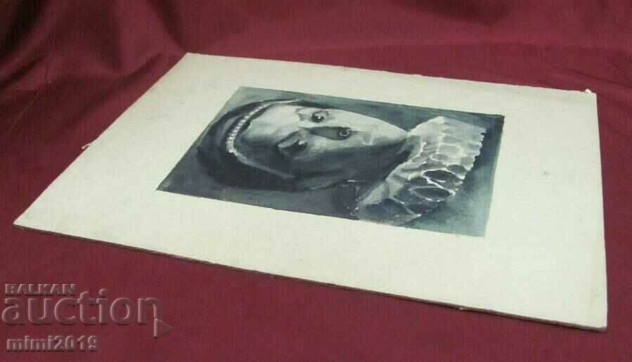 Old Painting Watercolor - 5