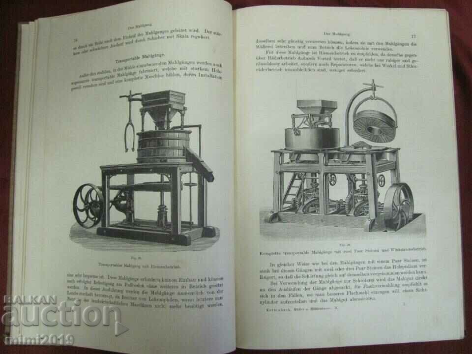 Delivery of 1907 Book Germany Muller und der Muhlenbauer Delivery of 1907 Book Germany Muller und der Muhlenbauer