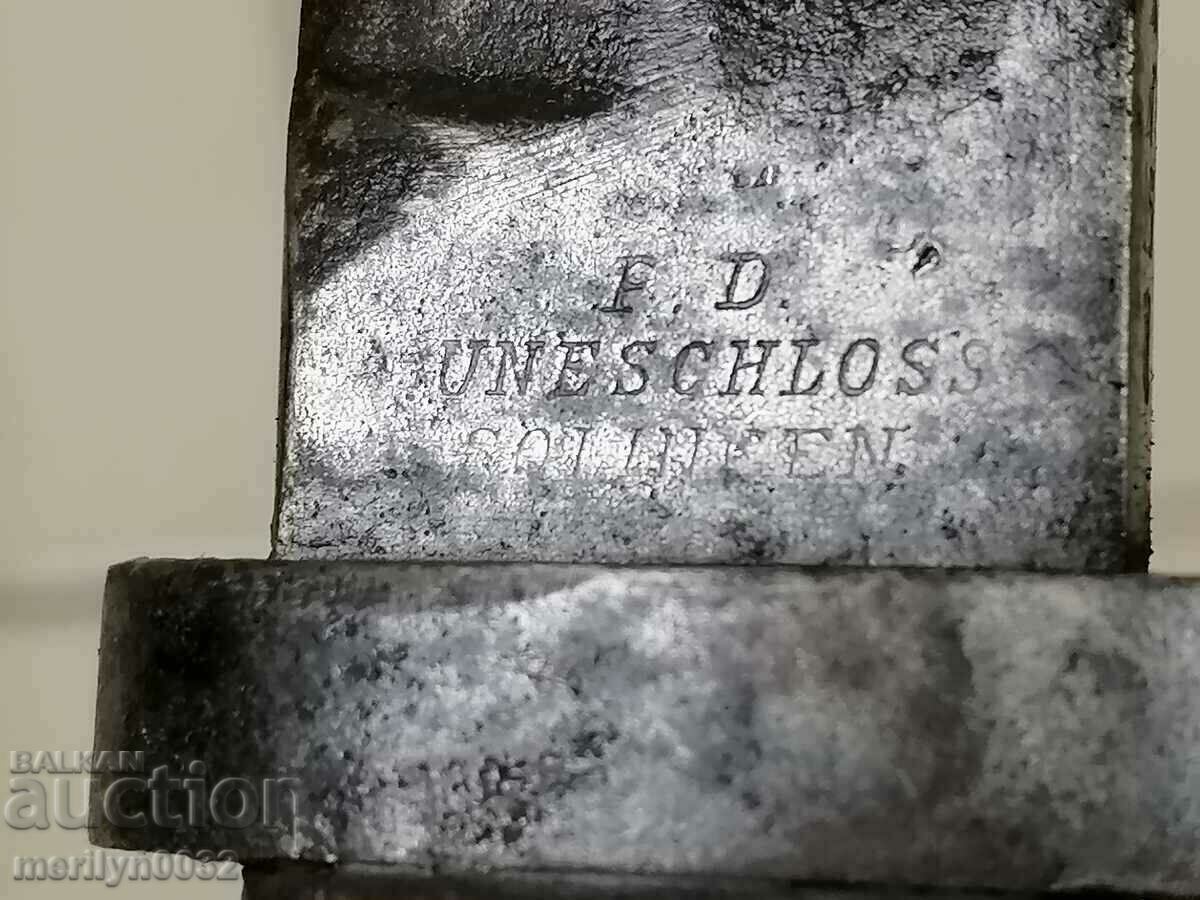 Auction German bayonet bayonet knife with rifle case M-88 Rare marking Auction German bayonet bayonet knife with rifle case M-88 Rare marking