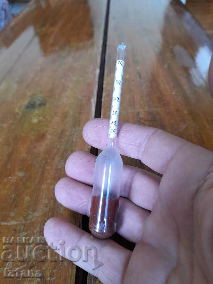 Old alcoholometer with price 20.00 BGN | € 10.23 Old alcoholometer with price 20.00 BGN | € 10.23