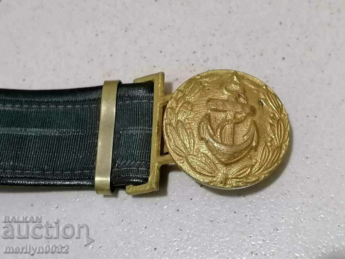 Доставка на Военноморски офицерски колан с носачи за кортик Доставка на Военноморски офицерски колан с носачи за кортик