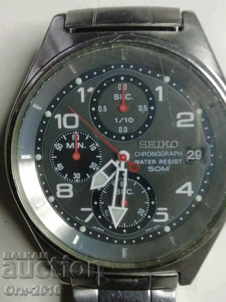 Ανδρικό ρολόι Seiko Chronograph