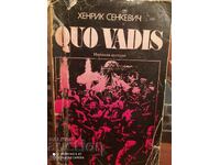 Quo vadis Henrik Senkevici