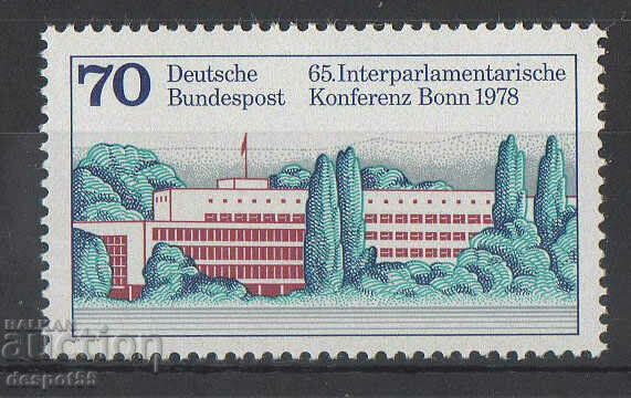1978. GFR. Interparliamentary Conference in Bonn.