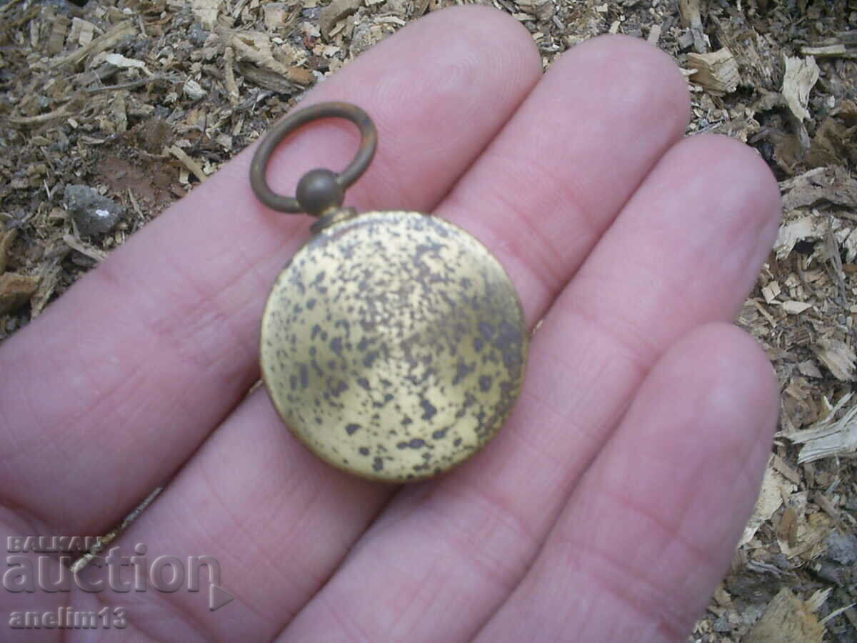 Auction OLD SMALL BRONZE COMPASS Auction OLD SMALL BRONZE COMPASS