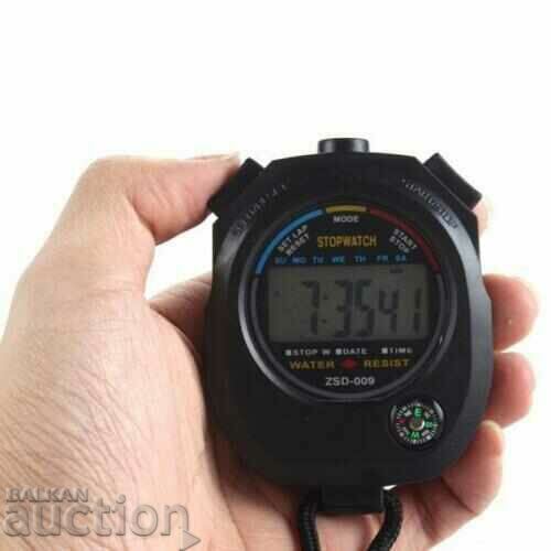 Chronometer sporty stopwatch timing with compass 3 with price 9.00 BGN | € 4.60 Chronometer sporty stopwatch timing with compass 3 with price 9.00 BGN | € 4.60