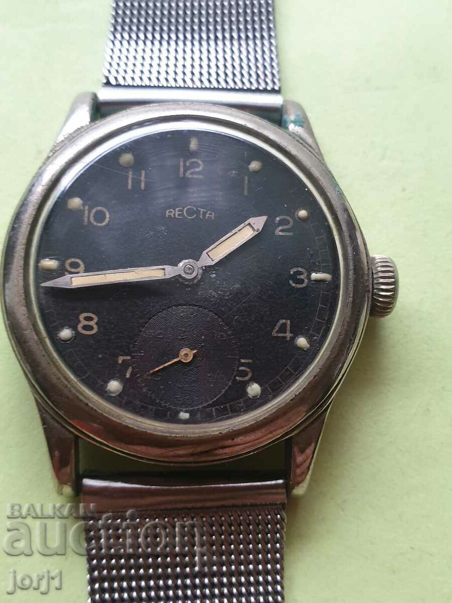 Auction  recta germany military watch