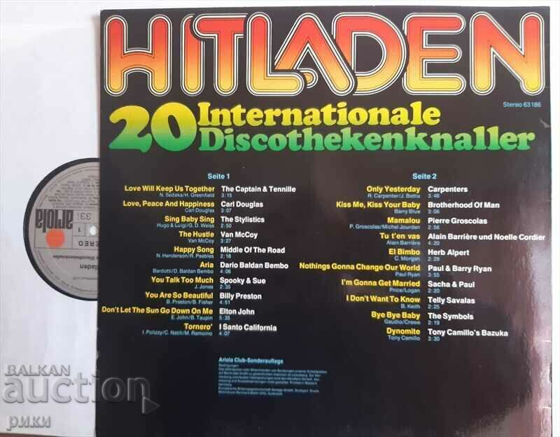 Hitladen 20 Internationale Discothekenknaller with price 20.00 BGN | € 10.23 Hitladen 20 Internationale Discothekenknaller with price 20.00 BGN | € 10.23