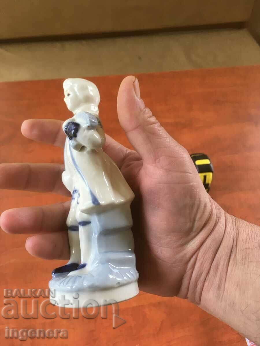 Livrarea STATUTĂ FIGURĂ PORCELANĂ AUR