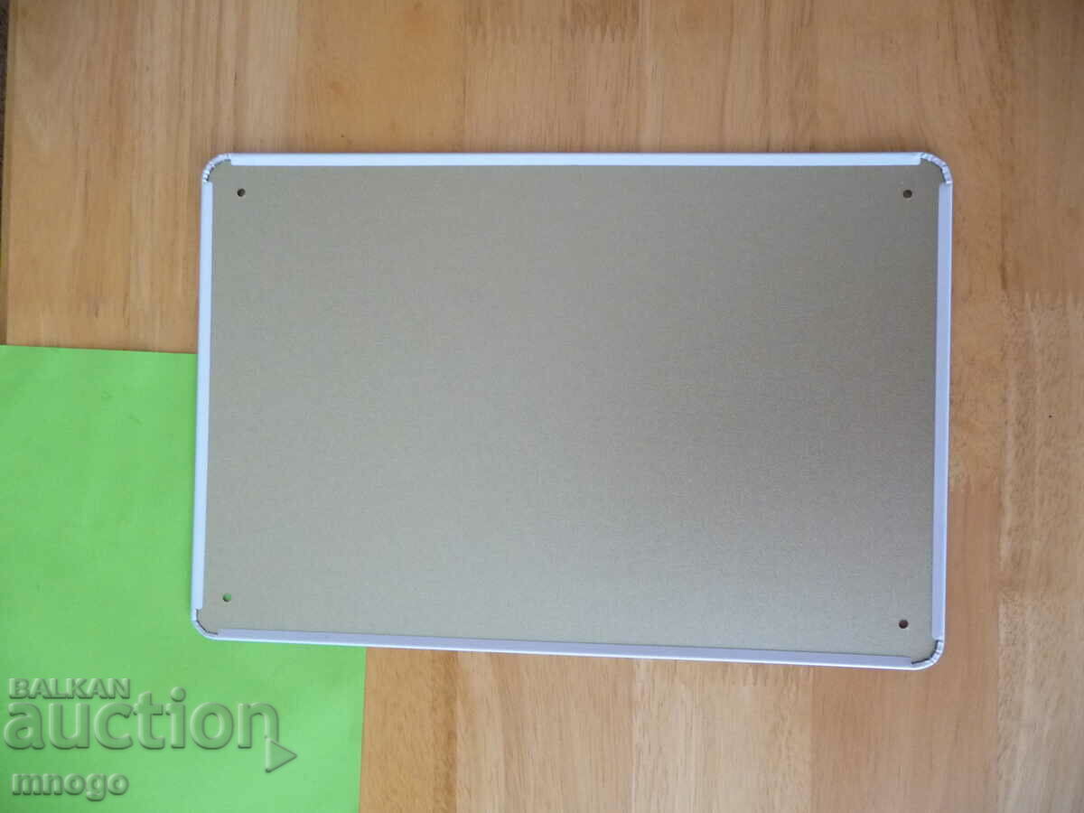 Δημοπρασία Μεταλλική πλάκα Slash Guns N'Roses rock n roll κιθαρίστας Slash