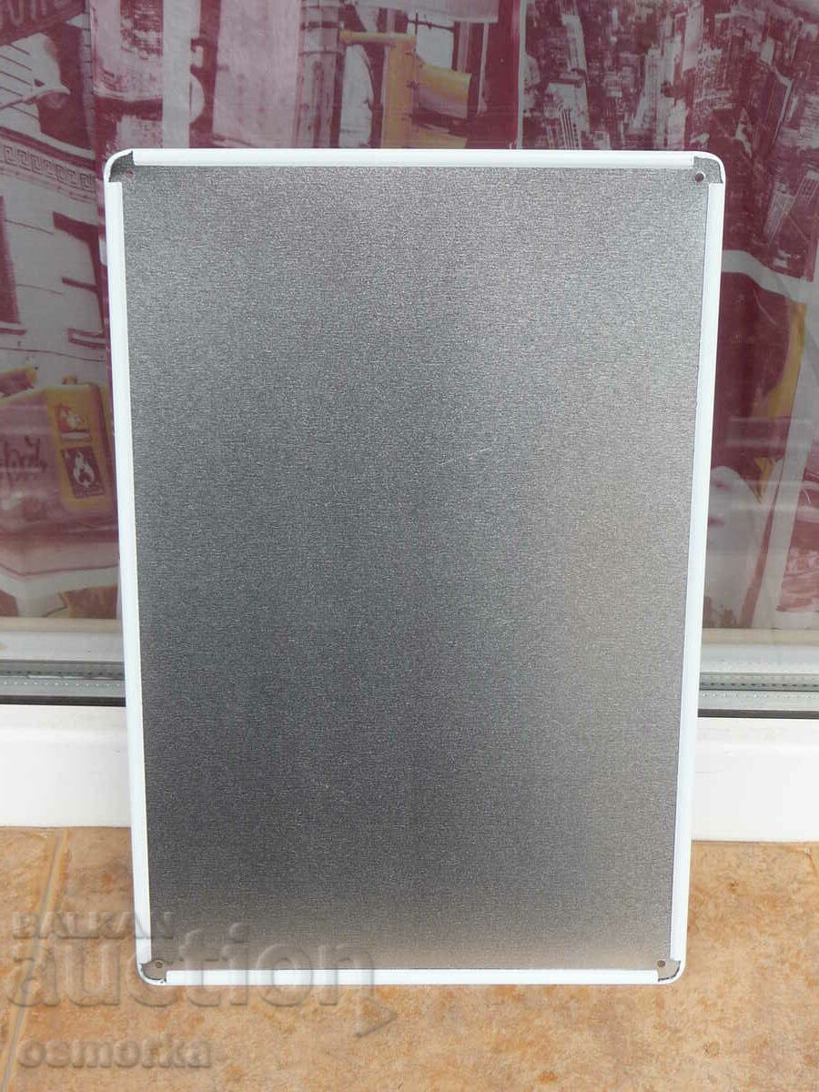 Auction Metal plate miscellaneous Whitetail Park wild place mountains hunting Auction Metal plate miscellaneous Whitetail Park wild place mountains hunting