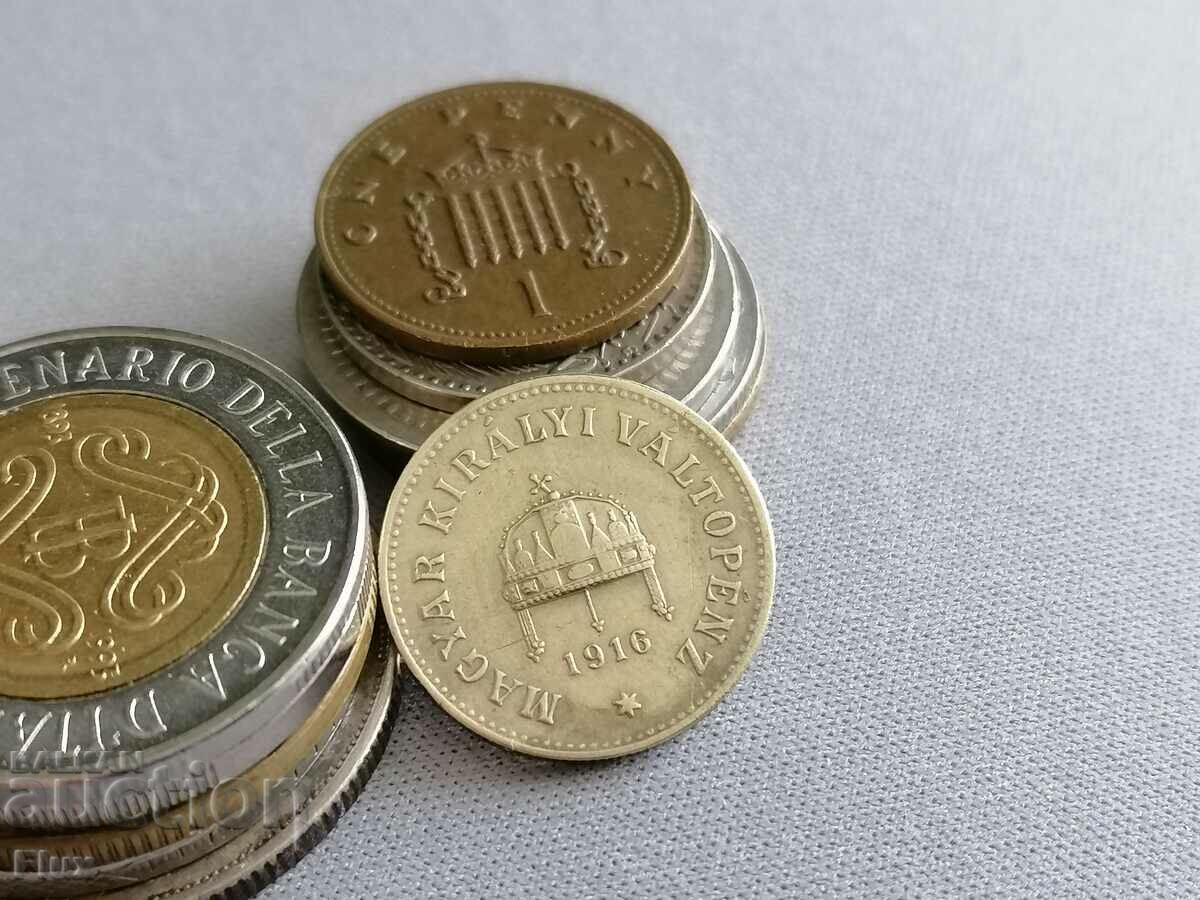 Coin - Hungary - 10 fillers 1916 with price 7.00 BGN | € 3.58 Coin - Hungary - 10 fillers 1916 with price 7.00 BGN | € 3.58