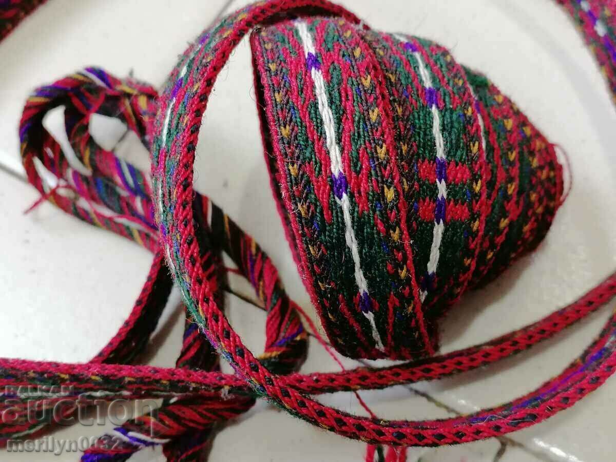 Old handwoven belt, girdle, costume belt - 5 Old handwoven belt, girdle, costume belt - 5