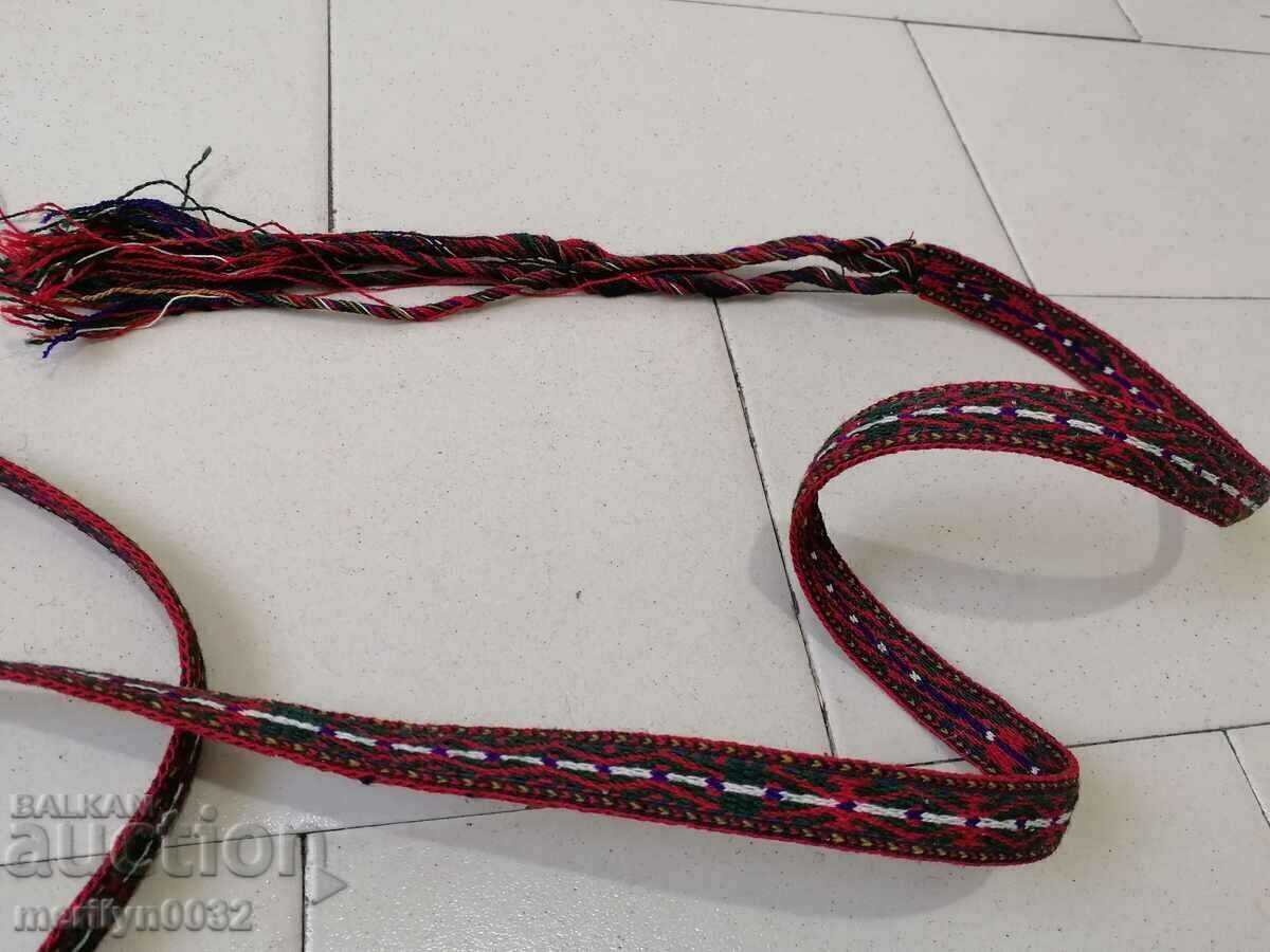 Old handwoven belt, girdle, costume belt - 6 Old handwoven belt, girdle, costume belt - 6