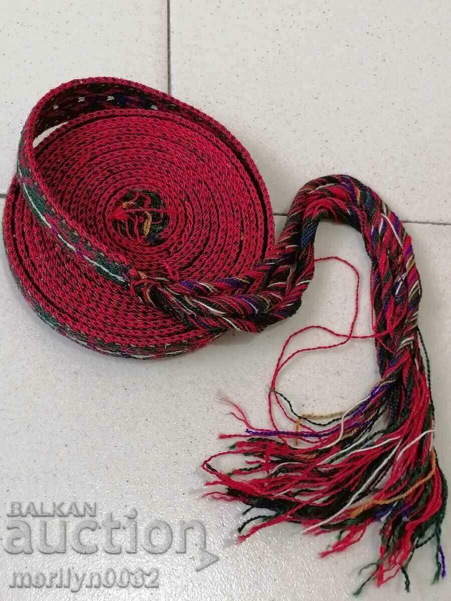 Old handwoven belt, girdle, costume belt Old handwoven belt, girdle, costume belt