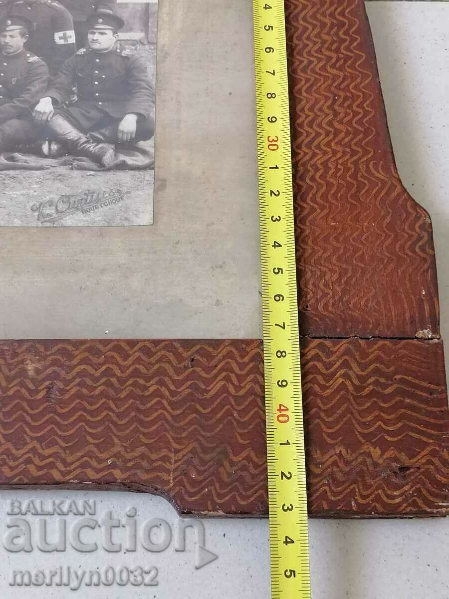 Military framed photo, photography, group portrait - 5