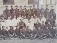 Military framed photo, photography, group portrait