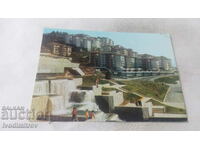 Пощенска картичка Смолян Водната каскада 1985