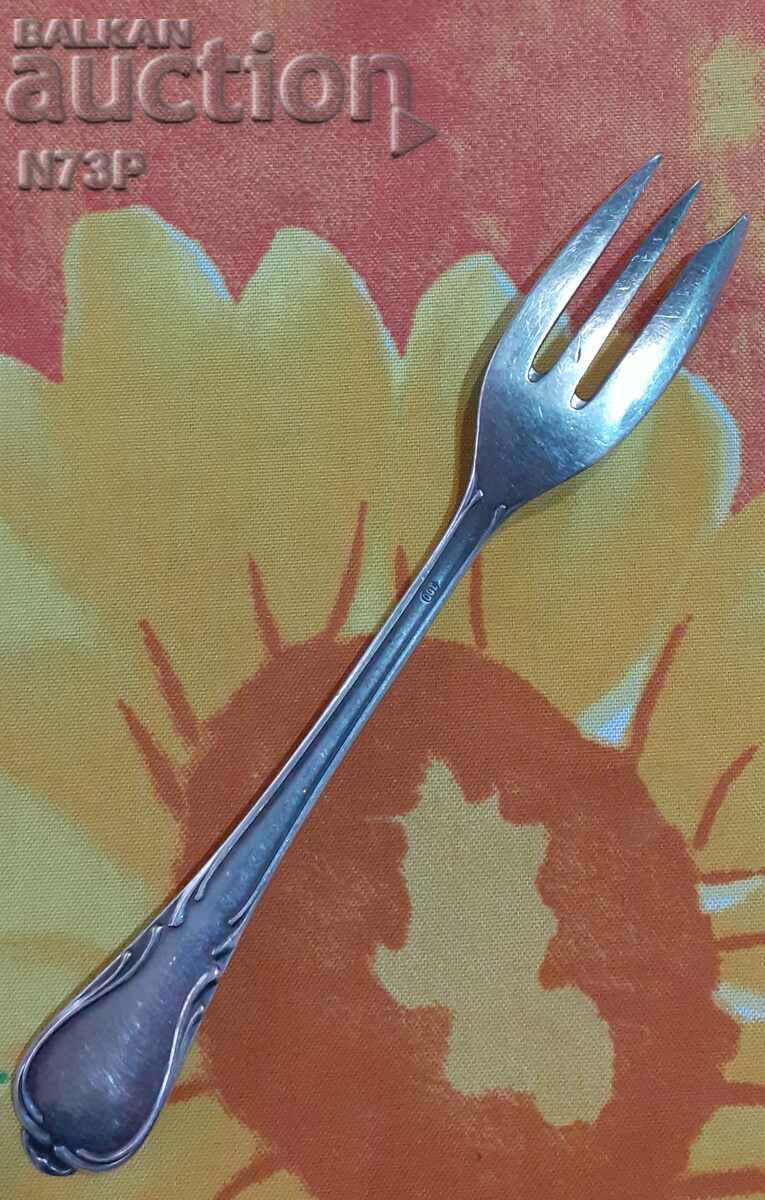 DESSERT SILVER FORK. with price 3.00 BGN | € 1.53 DESSERT SILVER FORK. with price 3.00 BGN | € 1.53