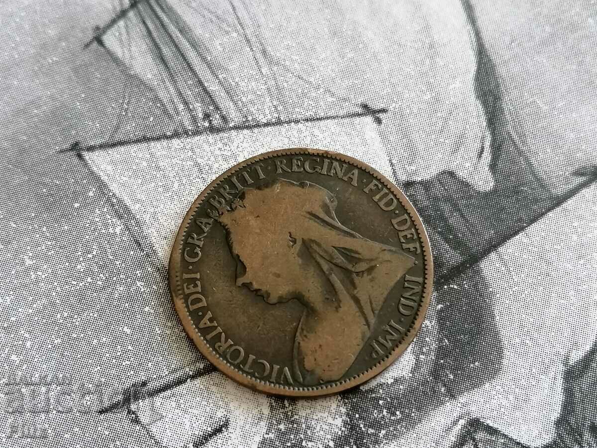 Coin - Great Britain - 1 penny 1896 with price 7.00 BGN | € 3.58 Coin - Great Britain - 1 penny 1896 with price 7.00 BGN | € 3.58
