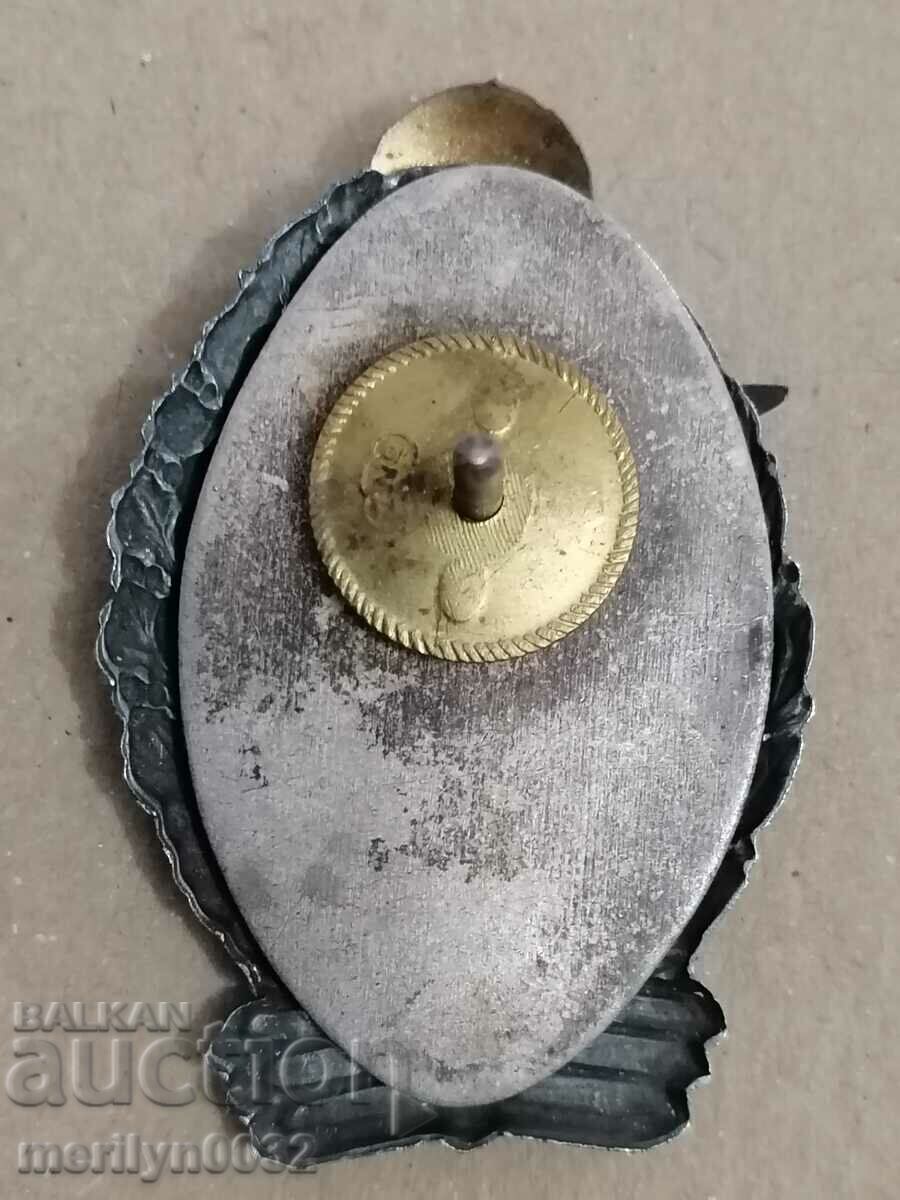 Delivery of Awarded pilot's badge 1st class issue 1980 medal Delivery of Awarded pilot's badge 1st class issue 1980 medal