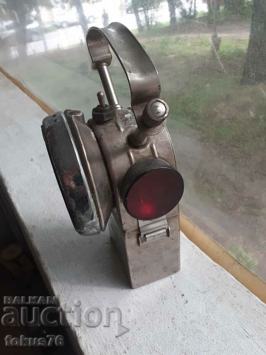 Auction Old German rechargeable flashlight Auction Old German rechargeable flashlight