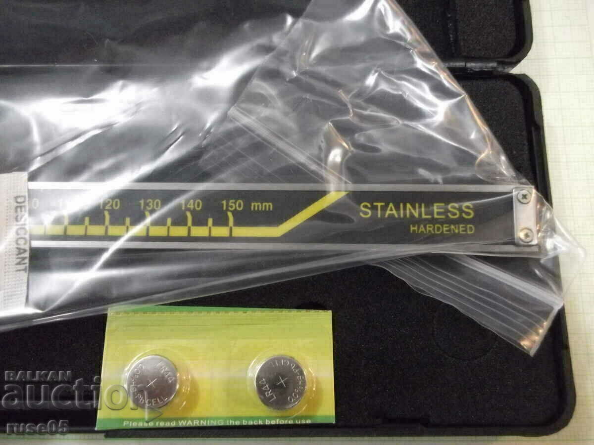 Auction Caliper "topmaster" digital 150 x 0.02 mm new Auction Caliper "topmaster" digital 150 x 0.02 mm new
