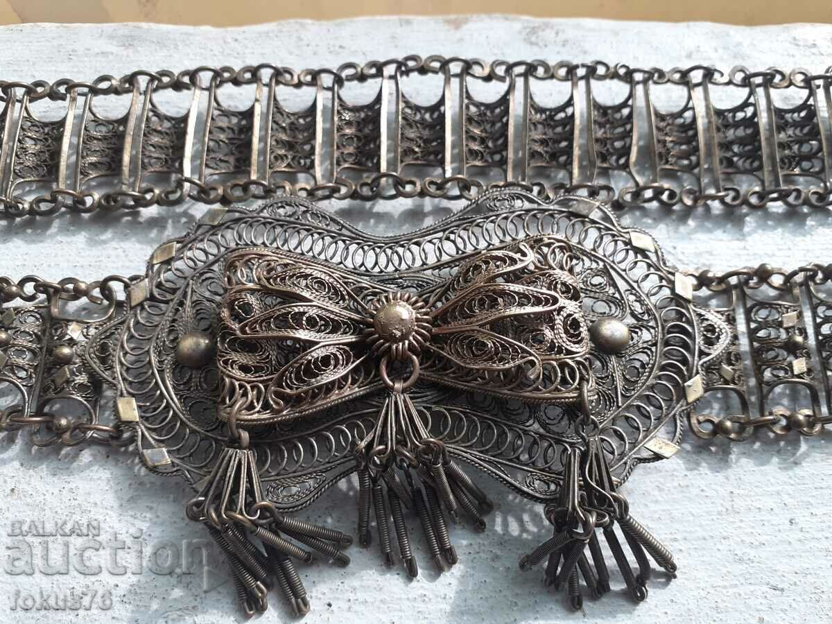 Revival sachan belt filigree with gilding with price 900.00 BGN | € 460.16