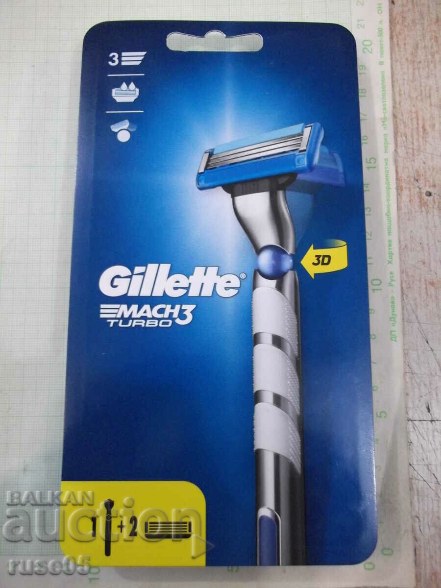 Shaver "Gillette MACH 3 TURBO" new