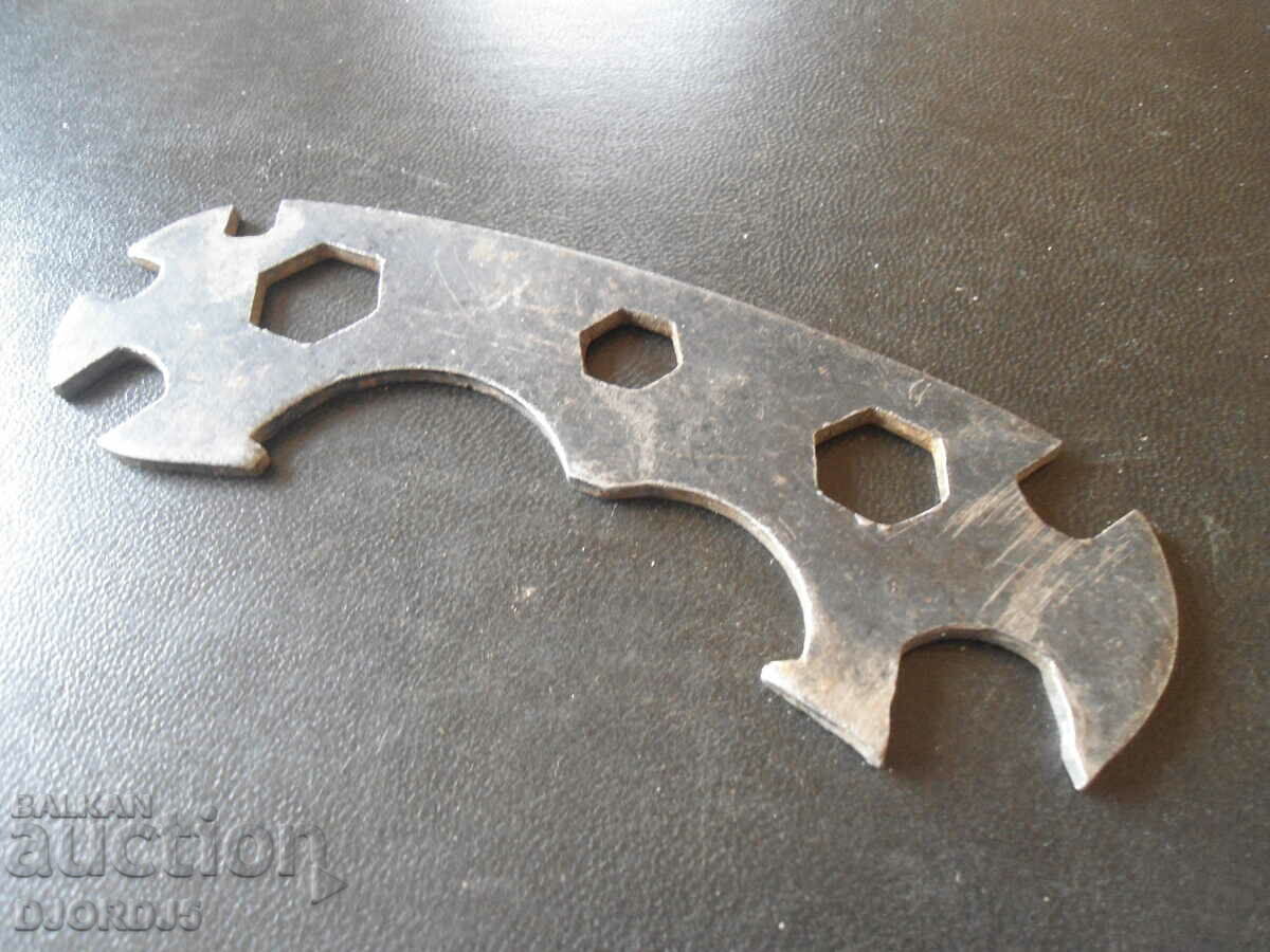 Old universal key, marking with price 3.00 BGN | € 1.53