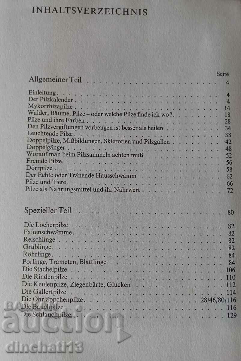 Auction  PILZE. Band 1.2 - Mushrooms Tom 1.2