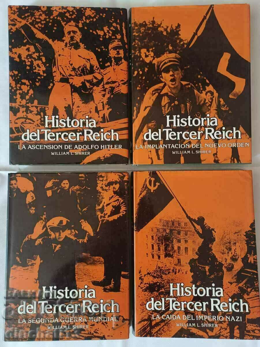 Historia Del Tercer Reich - 4 Tomos William L. Shirer