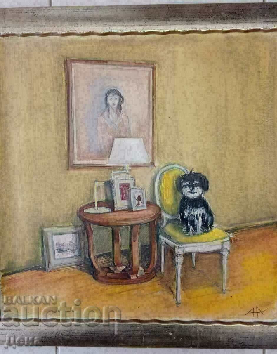 An interesting contemporary PICTURE with price 100.00 BGN | € 51.13 An interesting contemporary PICTURE with price 100.00 BGN | € 51.13